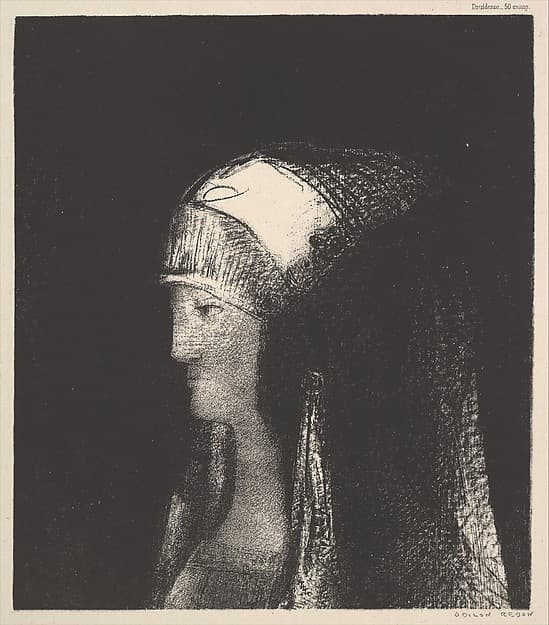 Druidesse — Odilon Redon