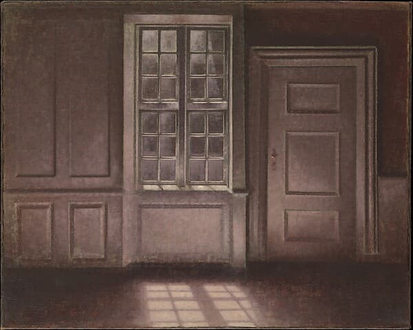 Moonlight, Strandgade 30 — Vilhelm Hammershøi