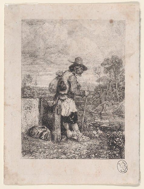 A Beggar — Alexandre-Gabriel Decamps