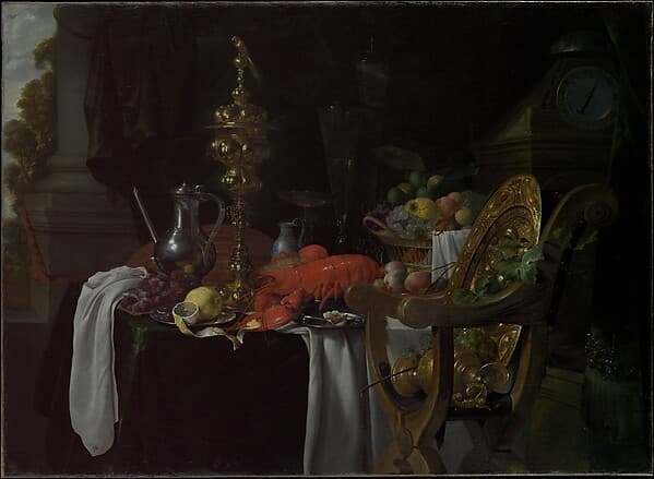 Still Life: A Banqueting Scene — Jan Davidsz. de Heem