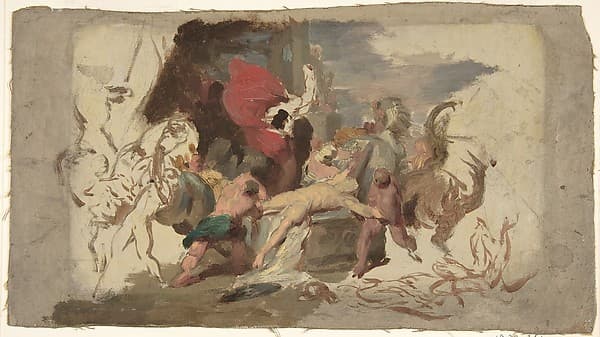The Martyrdom of Saint Hippolytus — François Joseph Heim