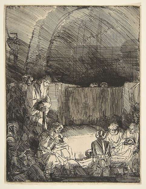 The Entombment — Rembrandt van Rijn