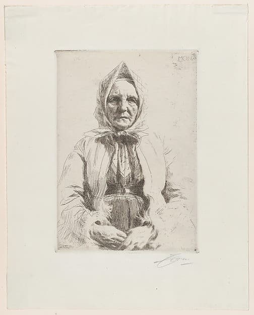 Mona — Anders Zorn