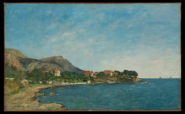 Beaulieu: The Bay of Fourmis — Eugène Boudin