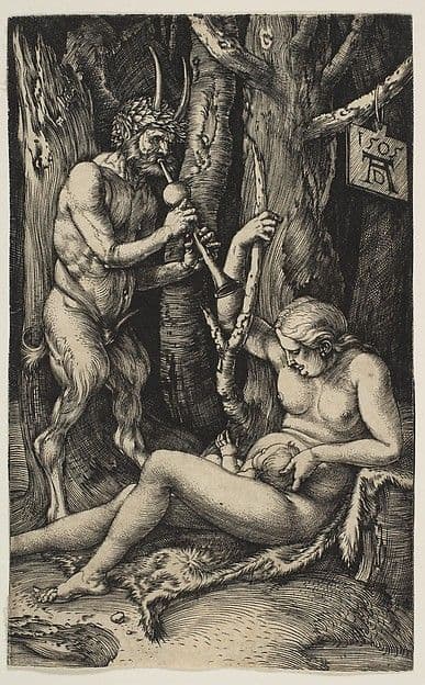 Satyr Family — Albrecht Dürer