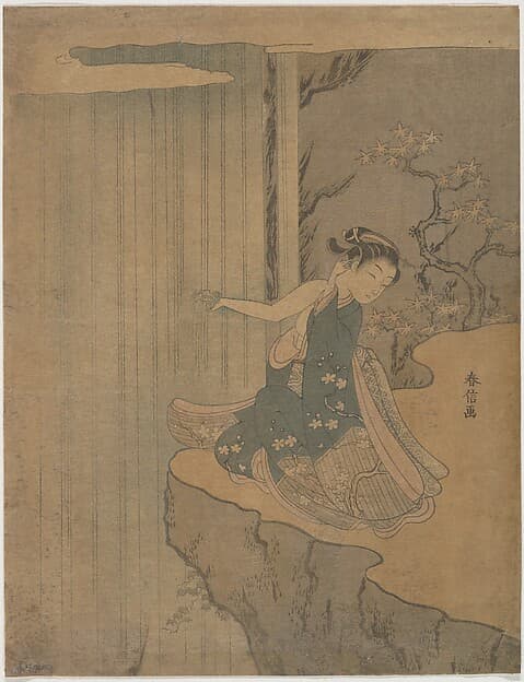 Parody of the Legend of Kyoyu and Sofu — Suzuki Harunobu