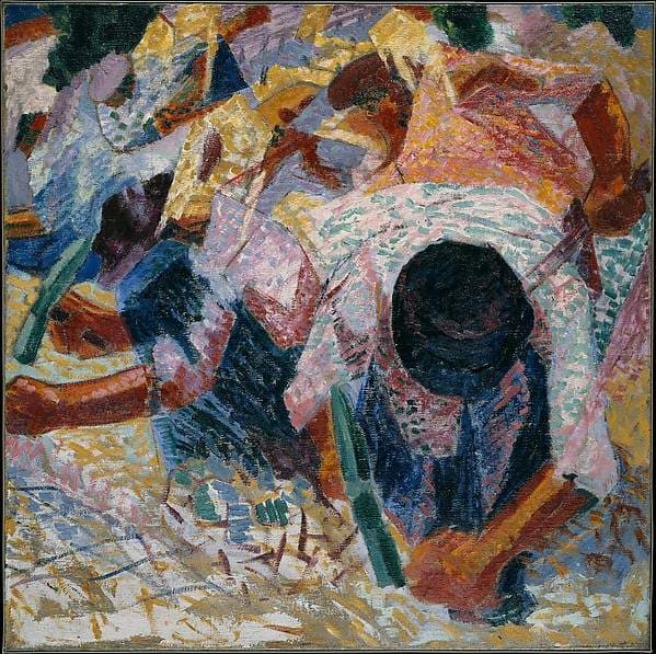 The Street Pavers — Umberto Boccioni