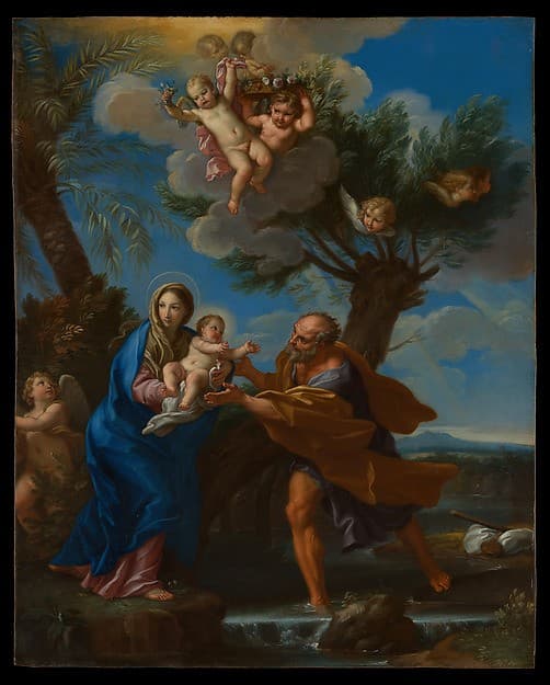 The Flight into Egypt — Carlo Maratta