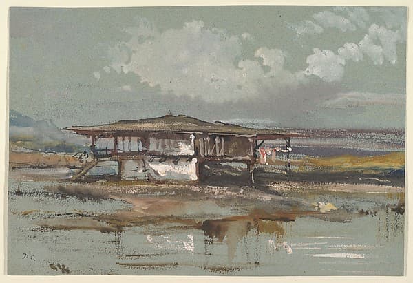 A House in Turkey — Alexandre-Gabriel Decamps