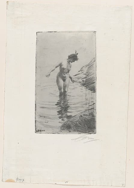 Rings of Water II (Cercles d'eau II) — Anders Zorn