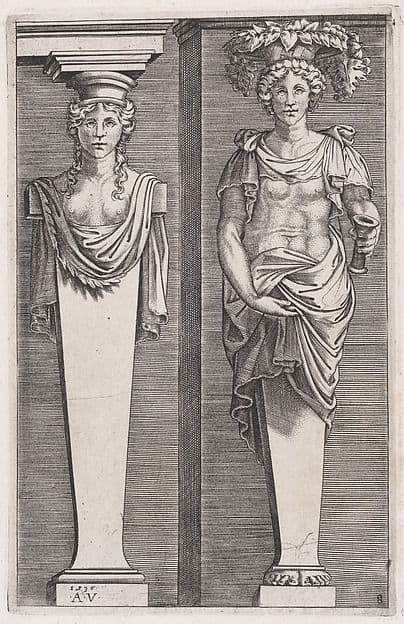 Young Women, from "The Hermae" — Agostino dei Musi