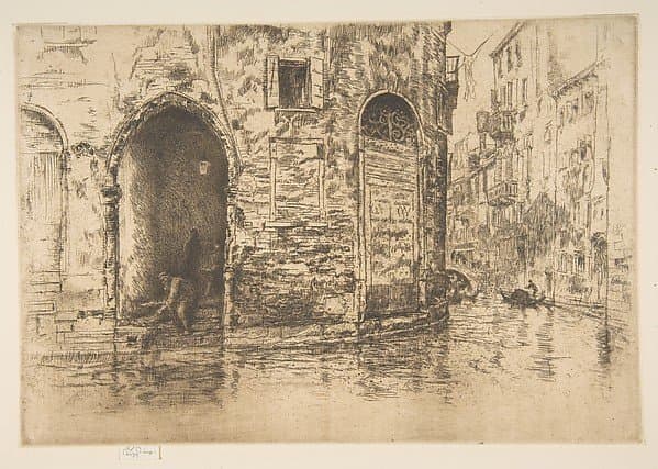 Two Doorways — James Abbott McNeill Whistler