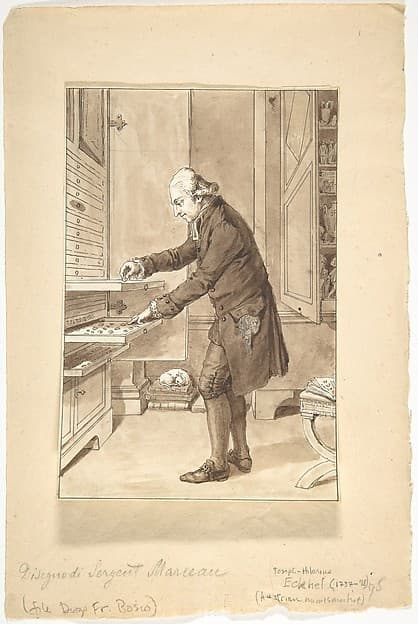 Portrait of Joseph-Hilarius Eckehel — Antoine-François Sergent