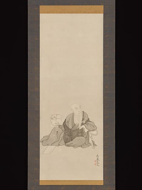 Portrait of Botanka Shōhaku — Maruyama Ōkyo