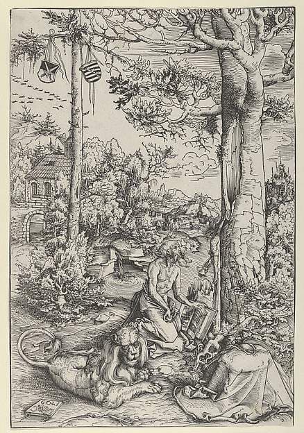 St. Jerome in the Wilderness — Lucas Cranach the Elder