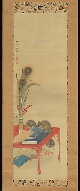 Rats on a Scholar’s Desk — Nagasawa Rosetsu