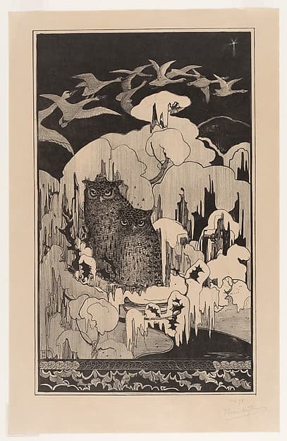 Christmas Eve  (Kerstnacht) — Theodoor van Hoijtema