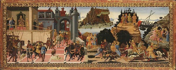 Scenes from the Story of the Argonauts — Jacopo del Sellaio