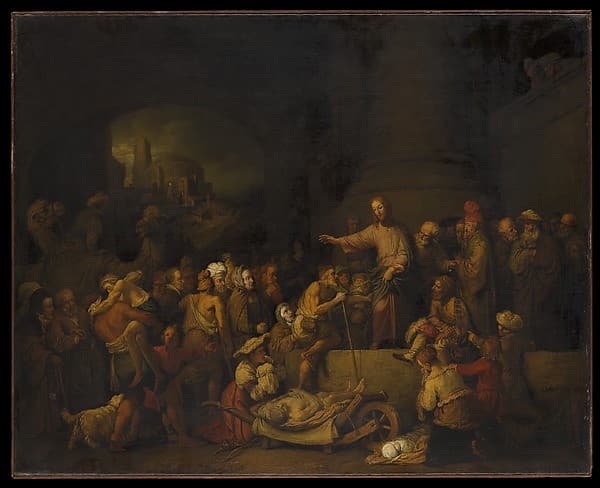 Christ Healing the Sick — Christian Wilhelm Ernst Dietrich