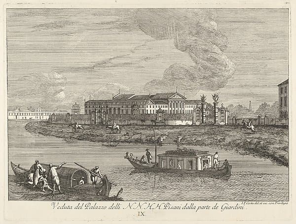 View of the Villa Pisani — Giovanni Francesco Costa