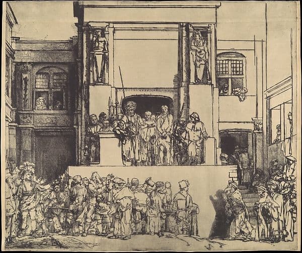 Christ Presented to the People — Rembrandt van Rijn