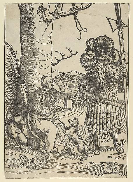 David and Abigail — Lucas Cranach the Elder