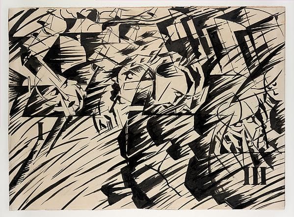 States of Mind: Those Who Go — Umberto Boccioni