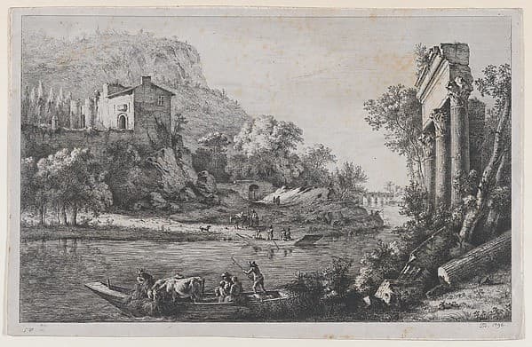River Crossing — Jean-Jacques de Boissieu