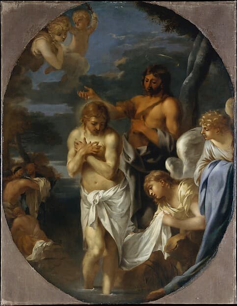 The Baptism of Christ — Sébastien Bourdon