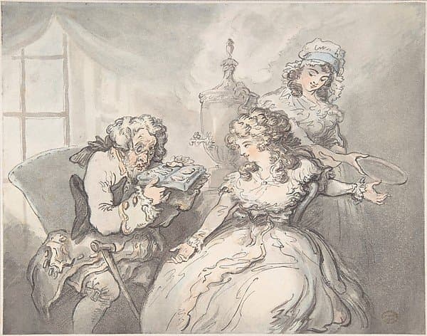 The Connoisseur — Thomas Rowlandson