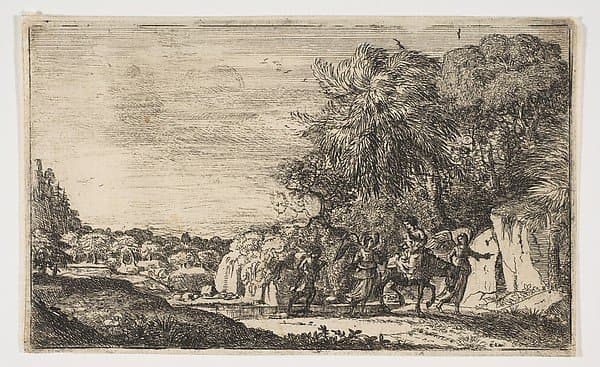 The Flight into Egypt — Claude Lorrain