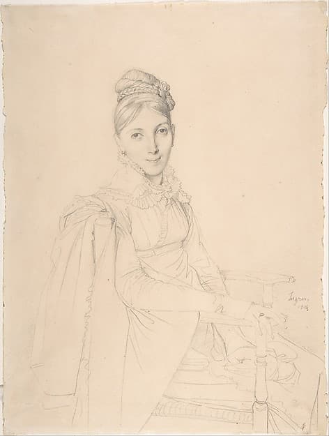 Portrait of a Seated Lady — Jean-Auguste-Dominique Ingres