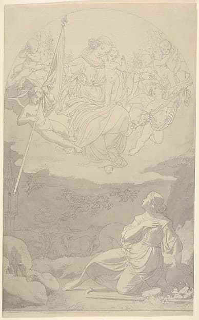 The Vision of Joan of Arc — Edward Jakob von Steinle