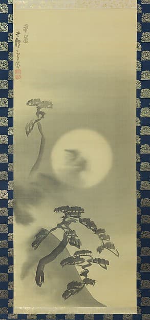 Moonlit Landscape — Nagasawa Rosetsu