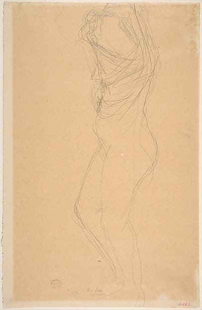 Figure Disrobing — Auguste Rodin