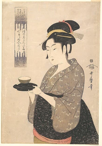 Okita of the Naniwaya Teahouse — Utamaro