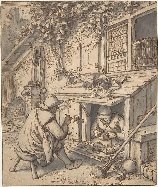 The Cobbler — Adriaen van Ostade