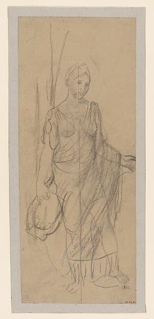 A Muse of Poetry — Pierre Puvis de Chavannes
