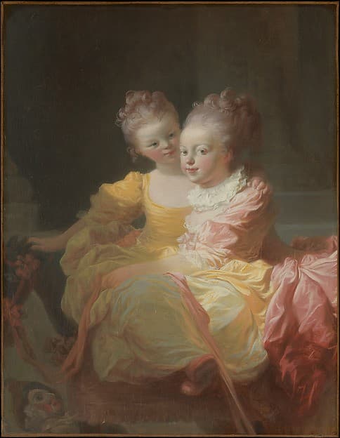 The Two Sisters — Jean-Honoré Fragonard