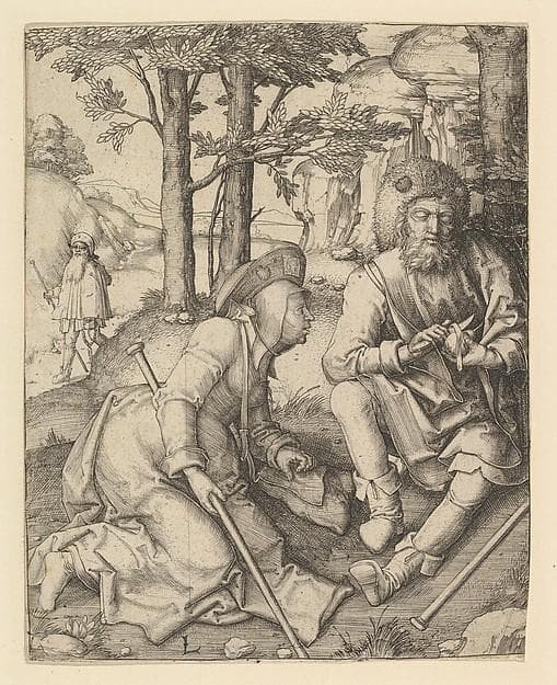 The Pilgrims — Lucas van Leyden