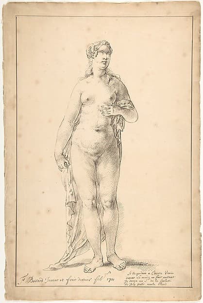 Study of a Female Figure (Venus) — François Boitard