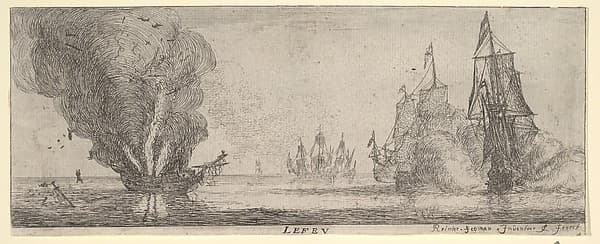 Le Feu, from The Elements — Reinier Nooms, called Zeeman