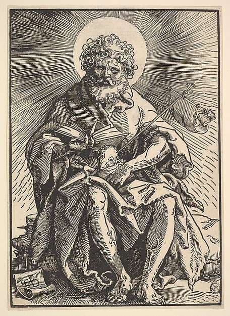 St. John the Baptist Holding the Lamb — Hans Baldung