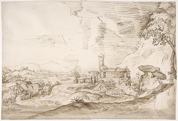 Italian Landscape — Cornelis Cort