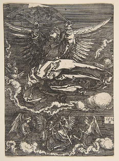 The Sudarium Held by One Angel — Albrecht Dürer