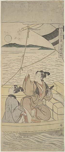 Takasago Harbor — Suzuki Harunobu