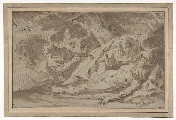 The Good Samaritan — Gaspare Diziani