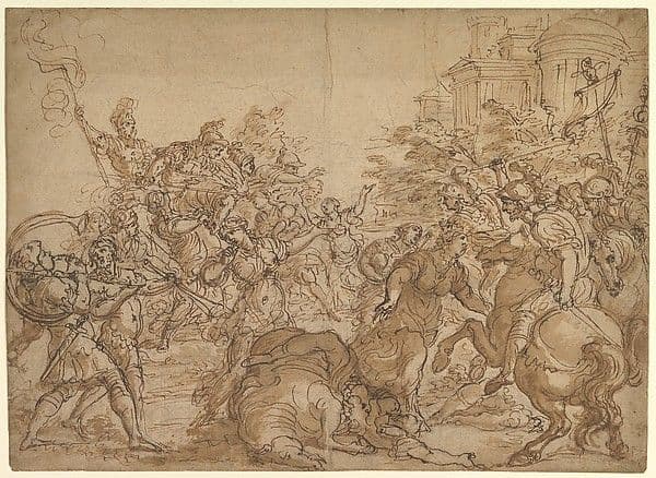 The Sabine Women Pleading for Peace. — Giovanni Battista Foggini