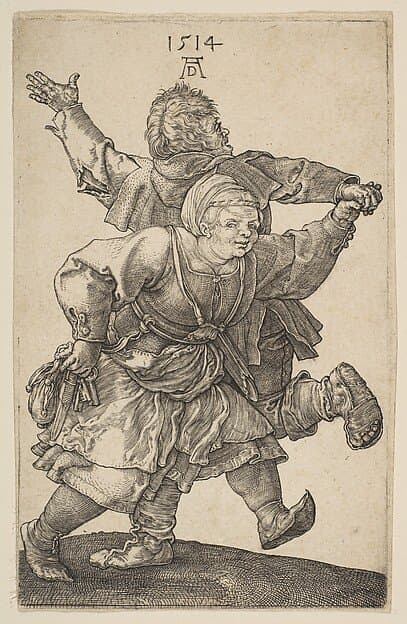Peasant Couple Dancing — Albrecht Dürer