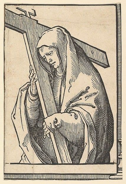 Helleoportic Sibyl, from the series of Sibyls — Lucas van Leyden